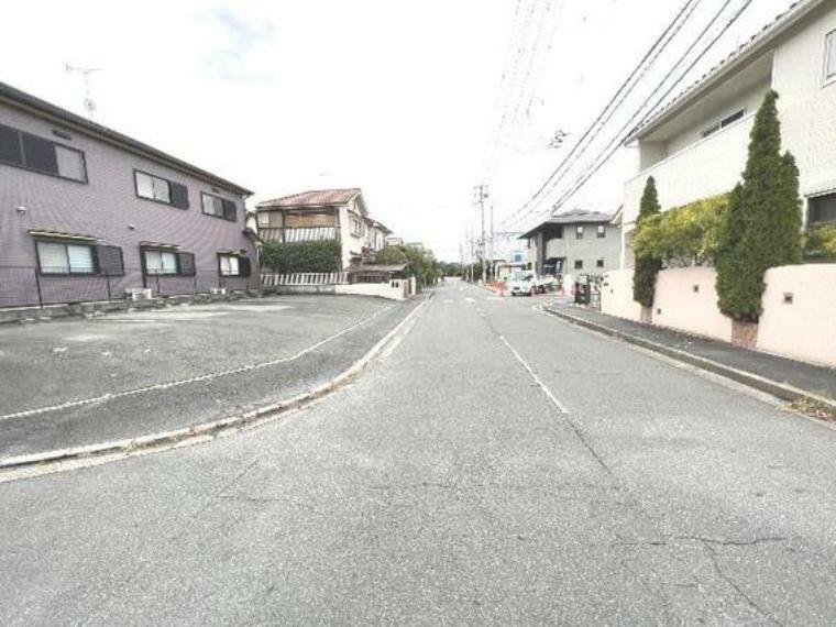 現況写真 北側前面道路です。