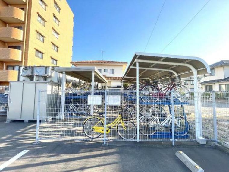 駐輪場 自転車置き場です。