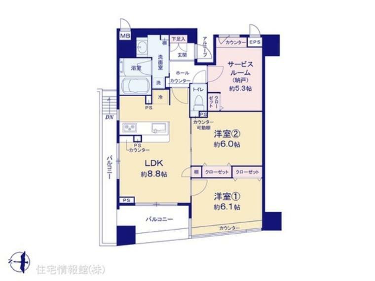 間取り図 図面と異なる場合は現況を優先