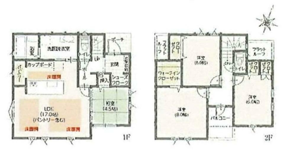 間取り図 間取り図です。