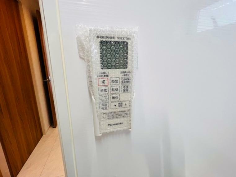 冷暖房・空調設備 浴室乾燥機の操作パネルです。