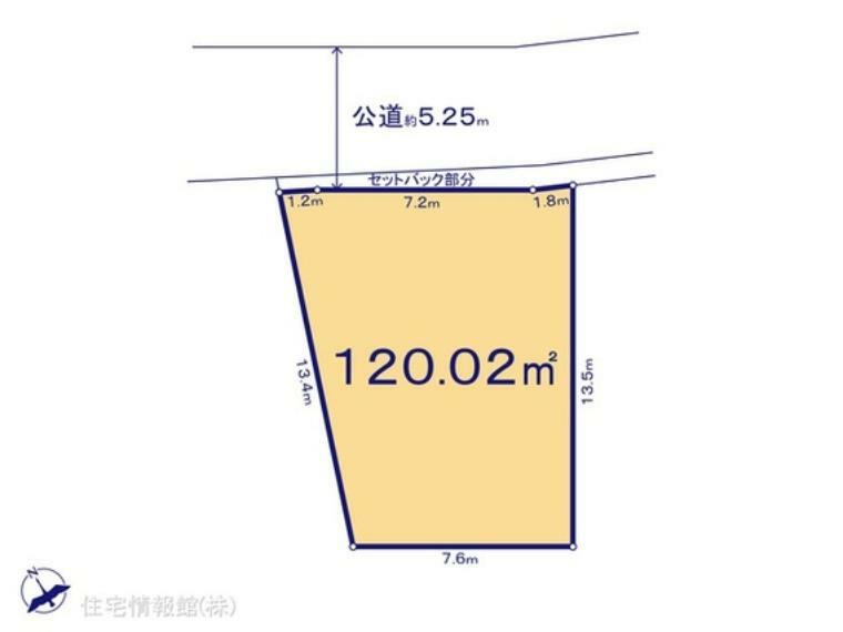 区画図 図面と異なる場合は現況を優先