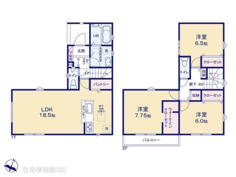 間取り図 間取り図です。