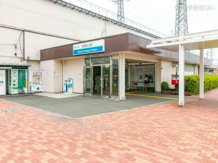 西武鉄道拝島線「武蔵砂川」駅 1360m