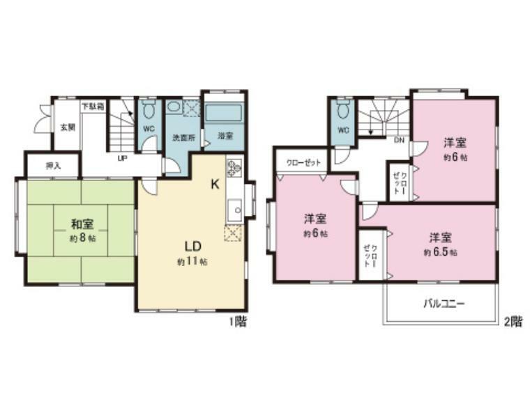 間取り図です。