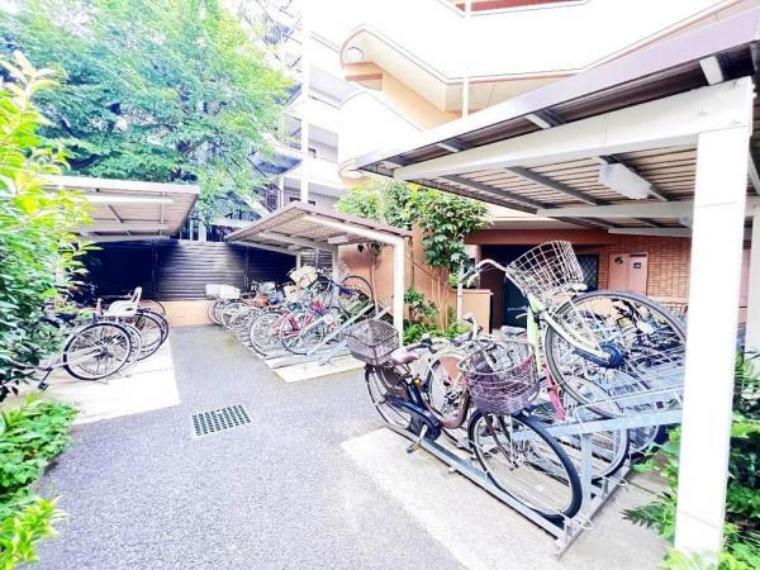 駐輪場 自転車置き場です。