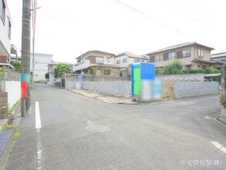 現況写真 前面道路含む現地