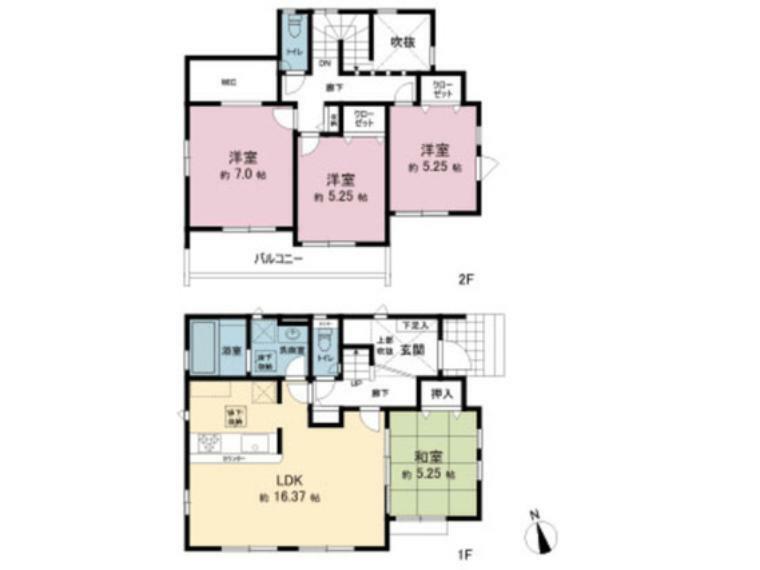 間取り図 間取り図です。