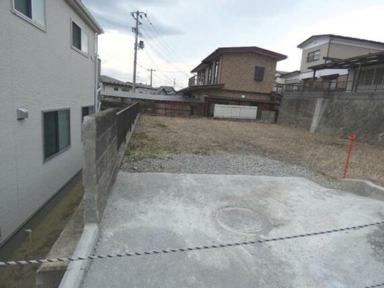 現況写真 敷地面積は約48坪ございます。