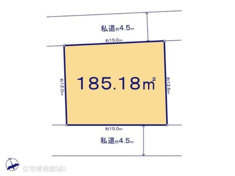 区画図 図面と異なる場合は現況を優先