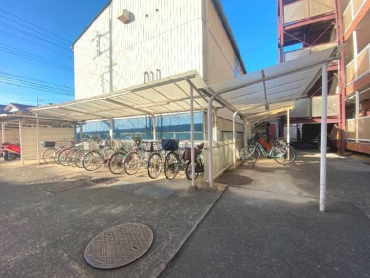 駐輪場 自転車置き場です。