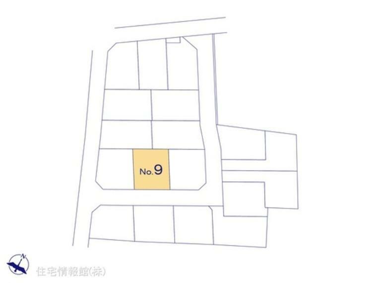 区画図 図面と異なる場合は現況を優先