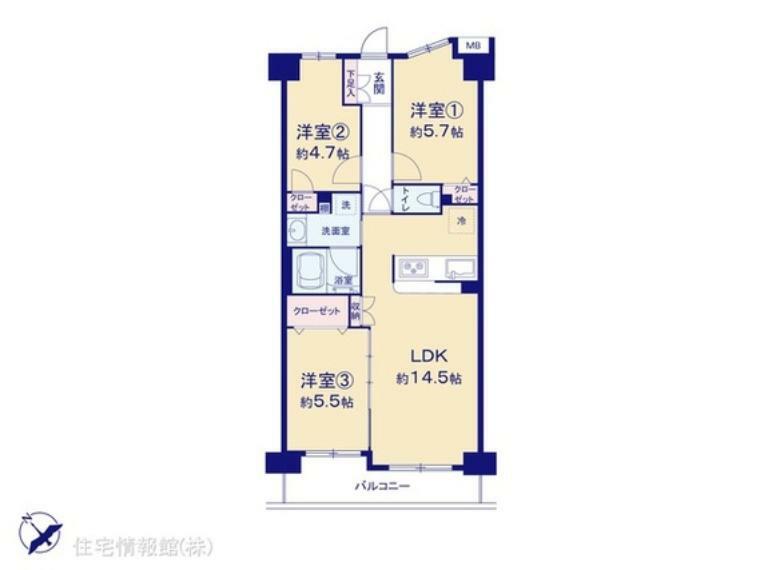 間取り図 図面と異なる場合は現況を優先