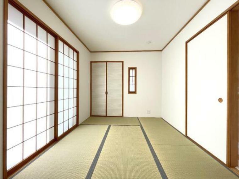 和室はLDKに隣接しているため、客間としても、キッズスペースとしてもお使いいただけます。