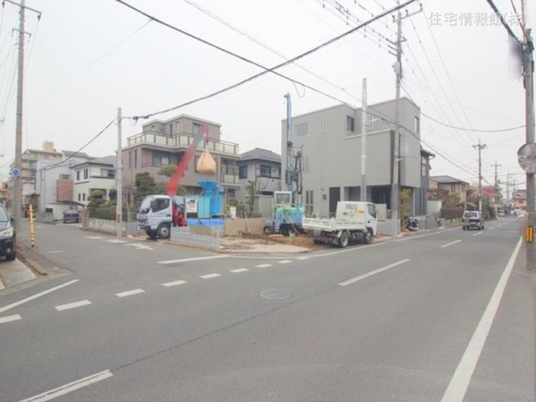 現況写真 前面道路含む現地