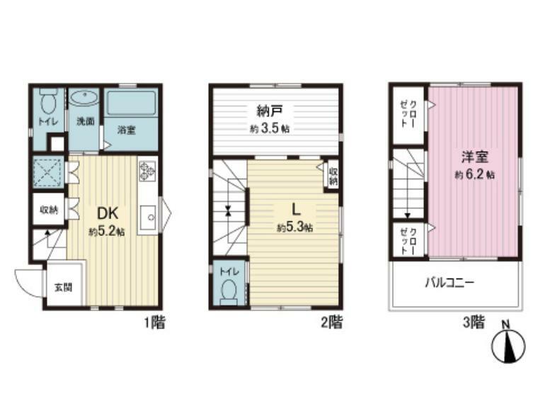 間取り図 間取り図です。