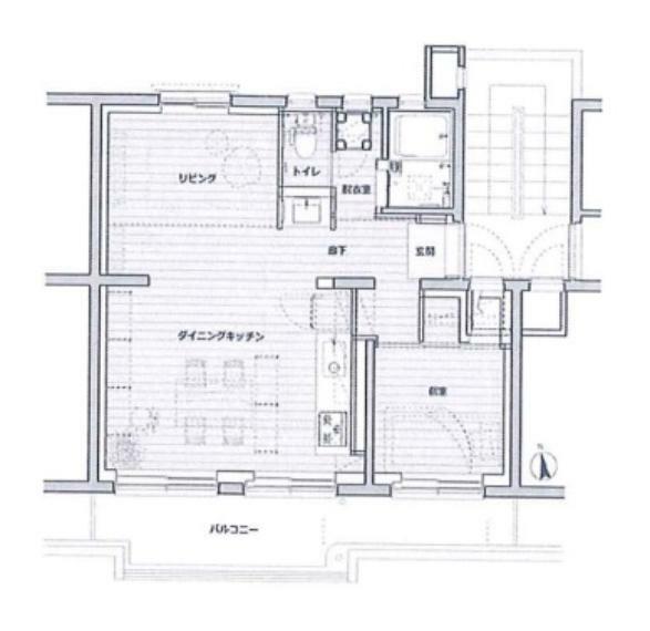 間取り図 間取り図です。