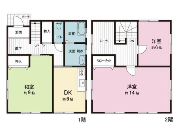 間取り図 間取り図です。