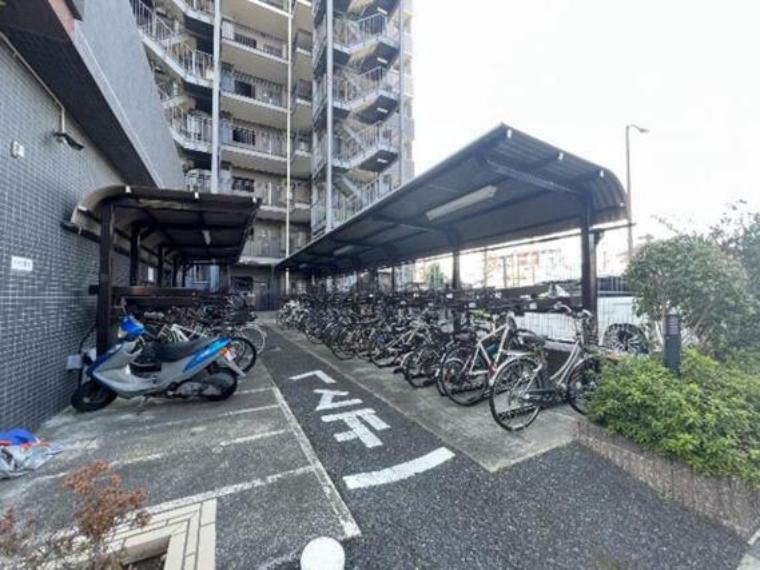 駐輪場 自転車置き場です。