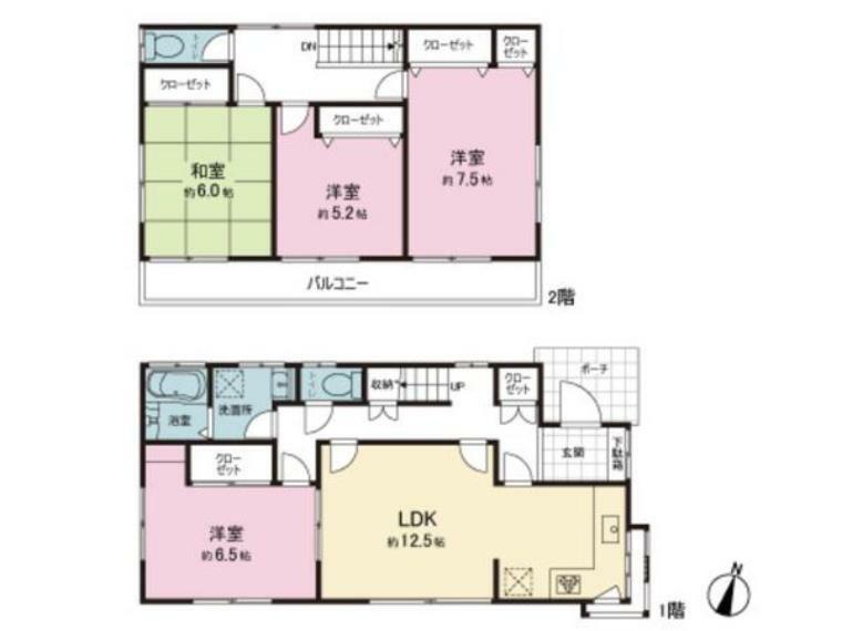 間取り図 間取り図です。