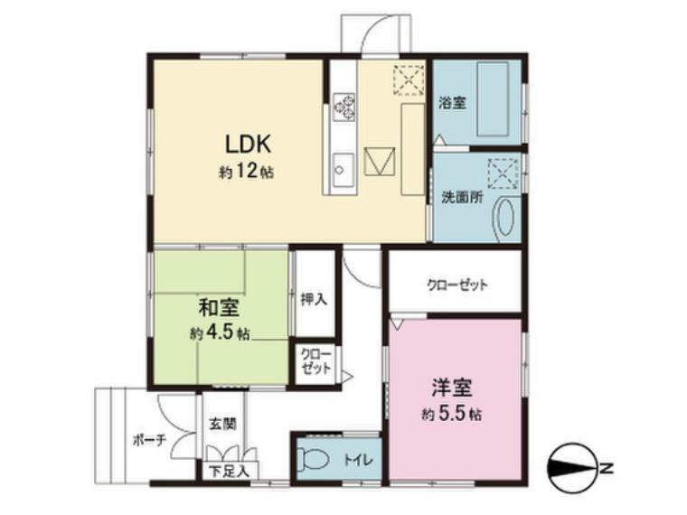 間取り図 間取り図です。