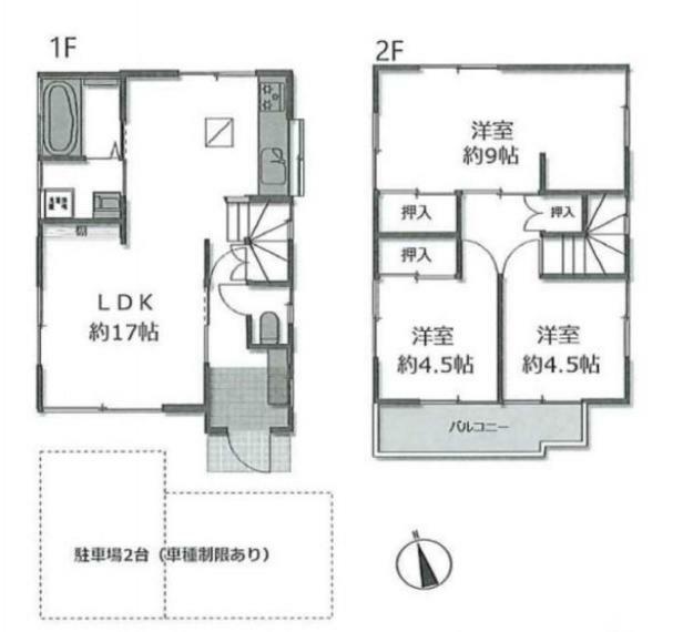 間取り図 間取り図です。