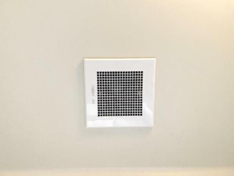 冷暖房・空調設備 浴室にある換気扇は、カビ対策もできますね。