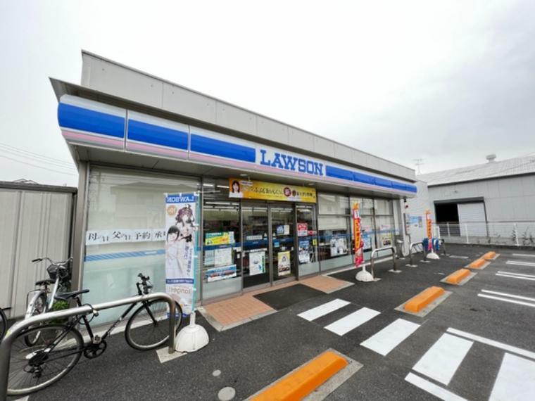 コンビニ ローソン綾瀬深谷6丁目店　徒歩1分（約80m）