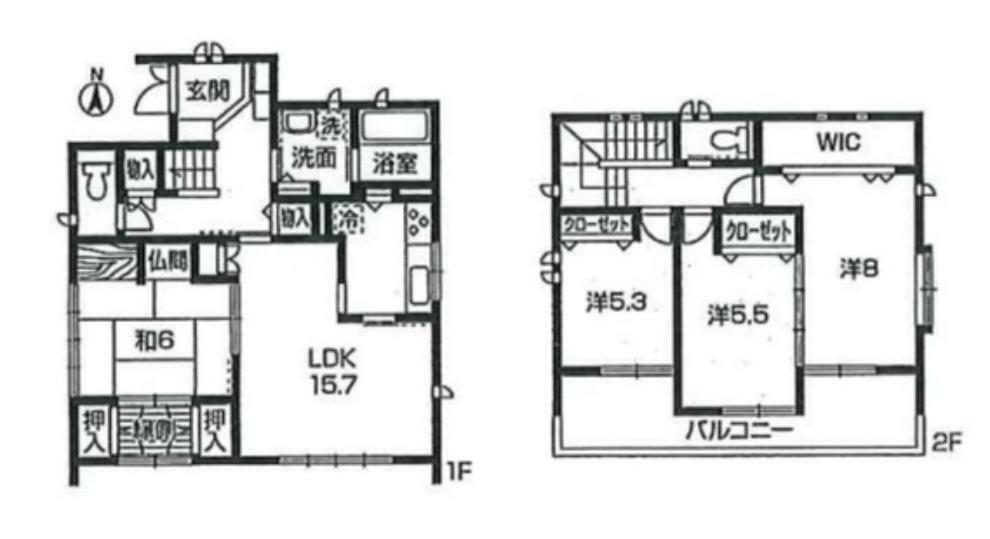 間取り図です。