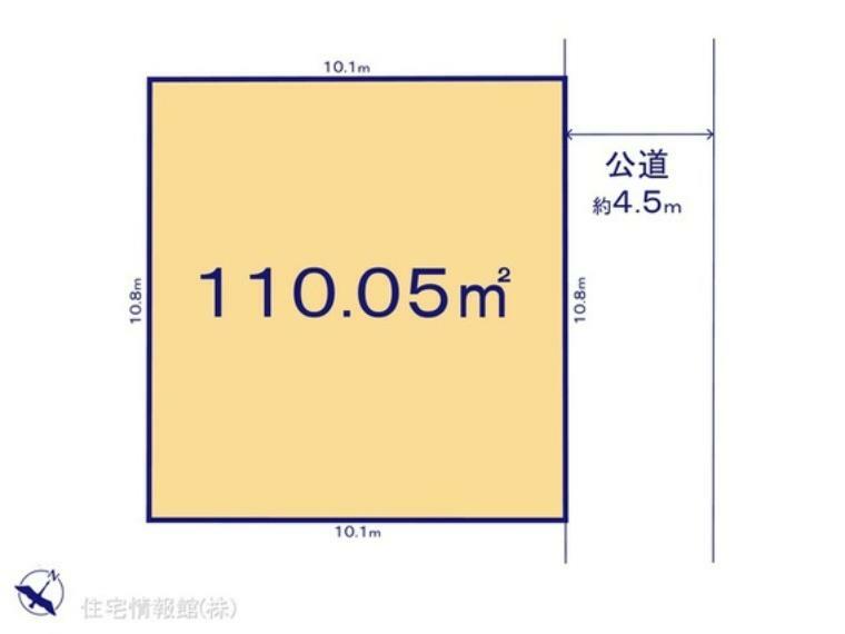 区画図 図面と異なる場合は現況を優先