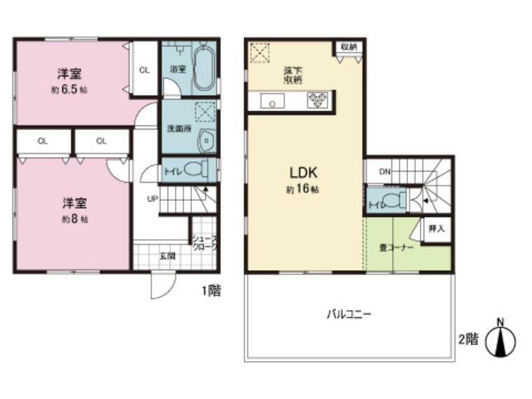 間取り図 間取り図です。