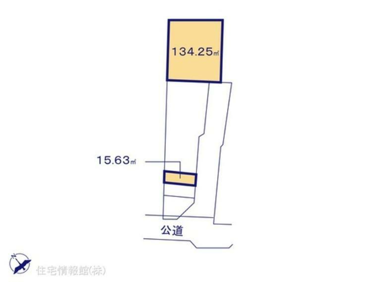 区画図 図面と異なる場合は現況を優先