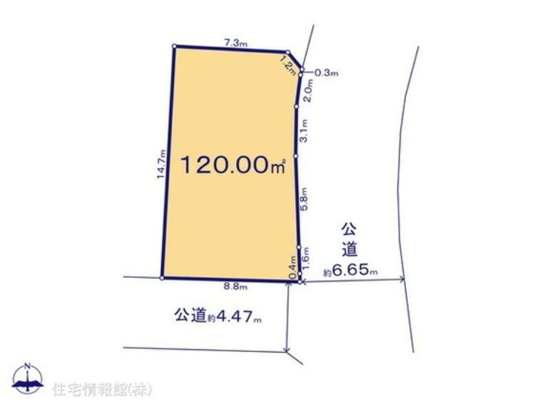 区画図 図面と異なる場合は現況を優先