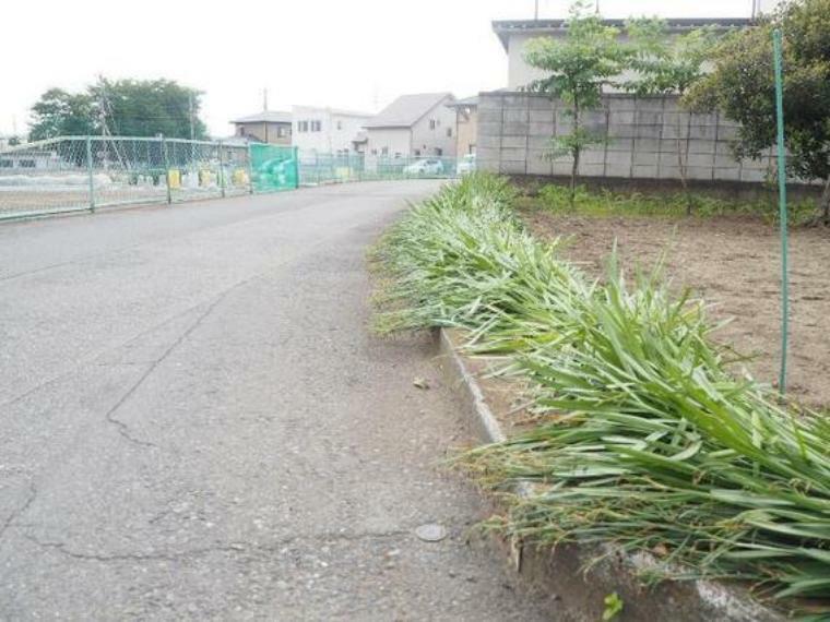 現況写真 前面道路です。