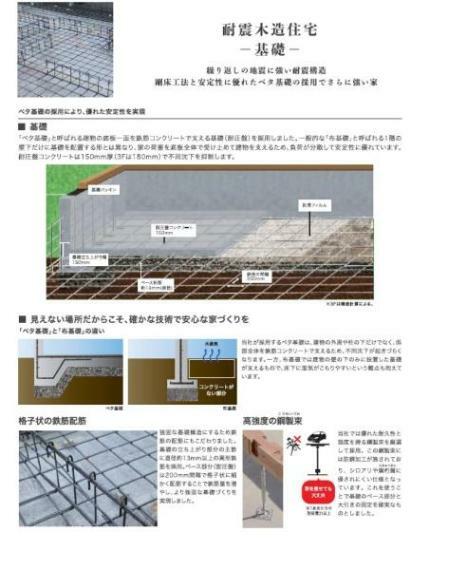 専用部・室内写真 繰り返しの地震に強い耐震構造