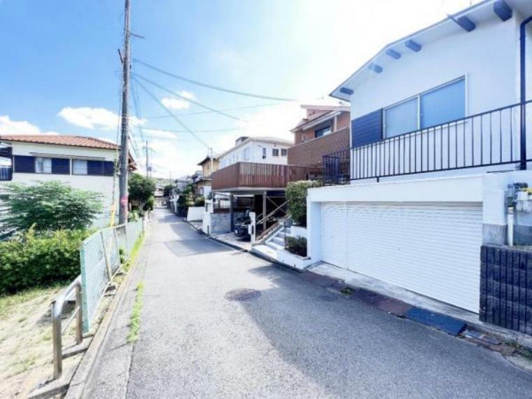 現況写真 第一種低層住居専用地域の閑静な住宅街です。