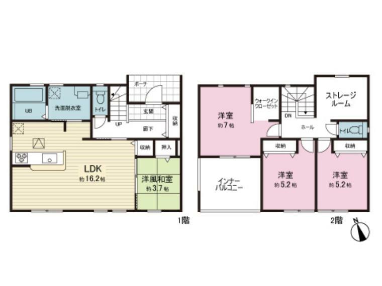 間取り図です。