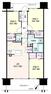 間取り図 3LDK（68.10m2）、15階建3階部分のお部屋