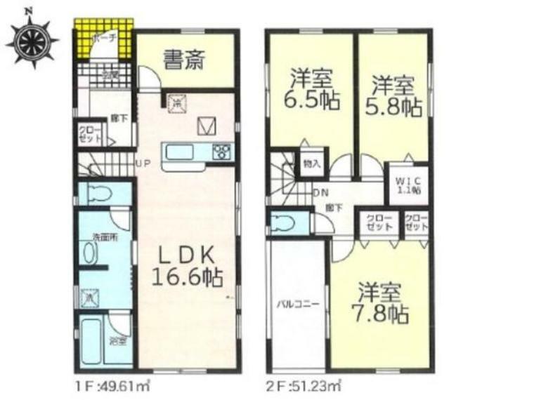 間取り図 間取り図です。