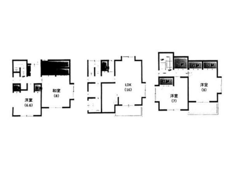 間取り図 間取り図です。