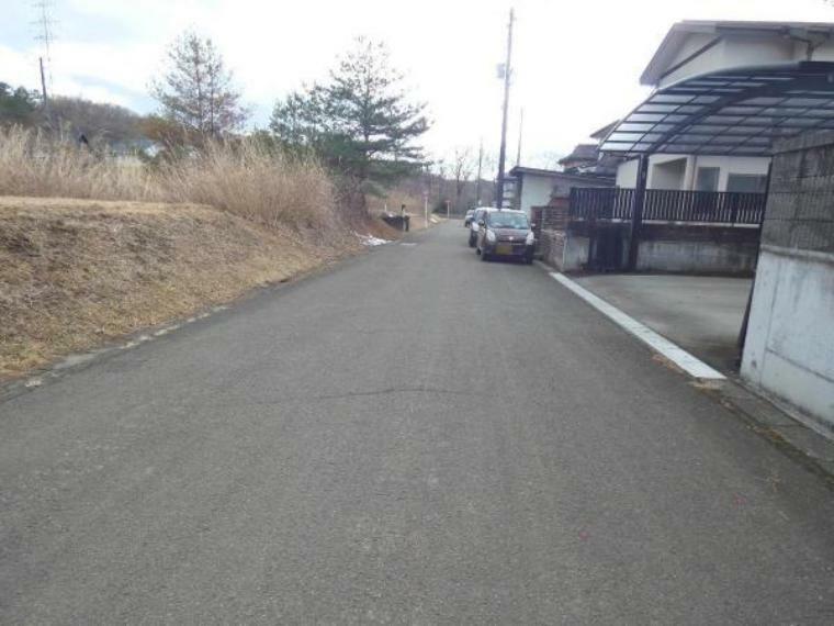 現況写真 前面道路です。