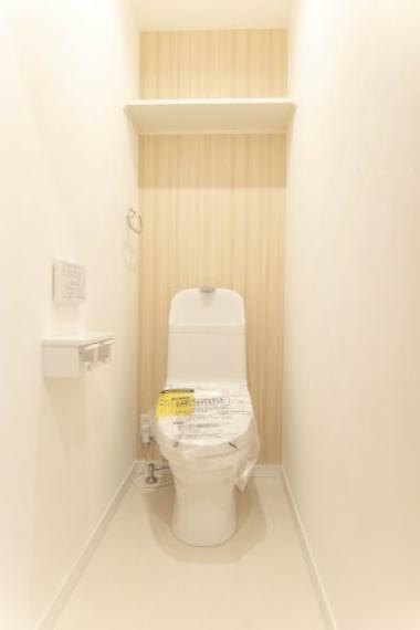 【ondo建物プラン例/トイレ】お掃除ラクラク！タンクレストイレ 見た目もスッキリです。