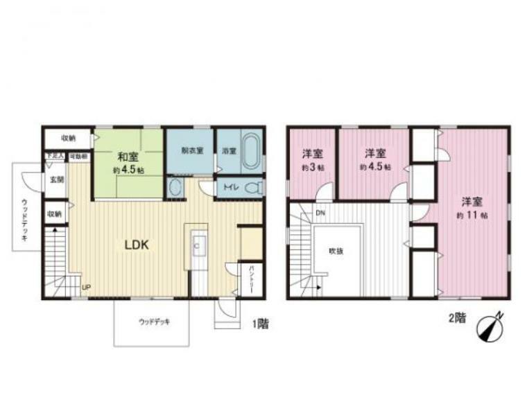 間取り図です。