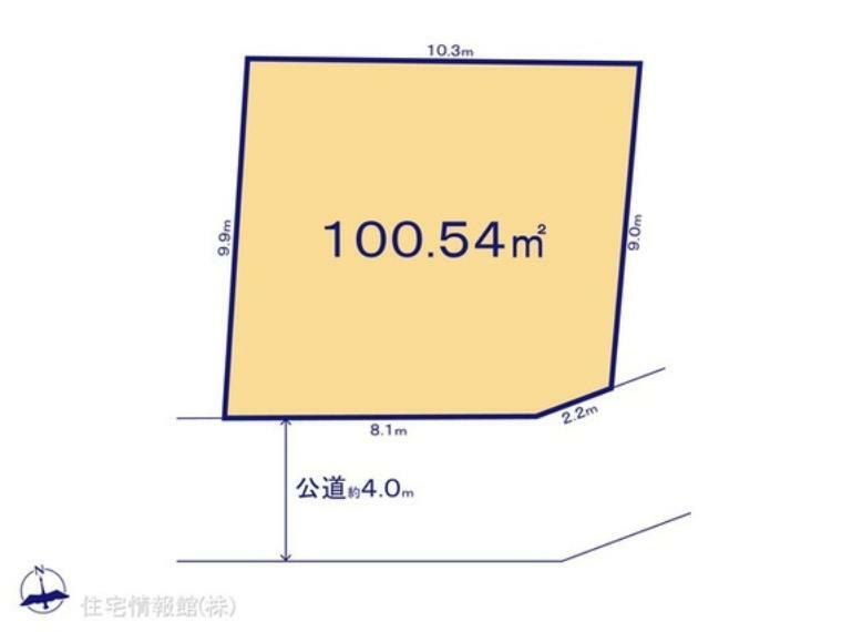 区画図 図面と異なる場合は現況を優先