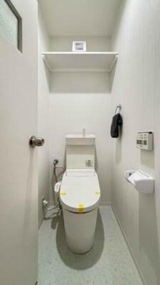 トイレ 上部棚付き 温水洗浄便座一体型トイレ