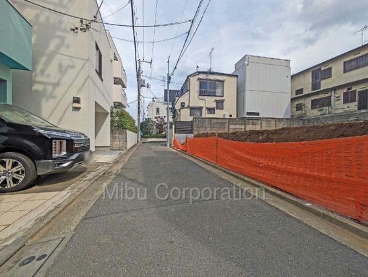 現況写真 現地前面道路