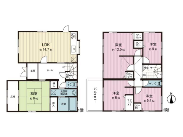 間取り図 間取図です。図面と異なる場合は現況を優先させていただきます。