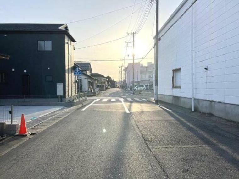 現況写真 前面道路です。