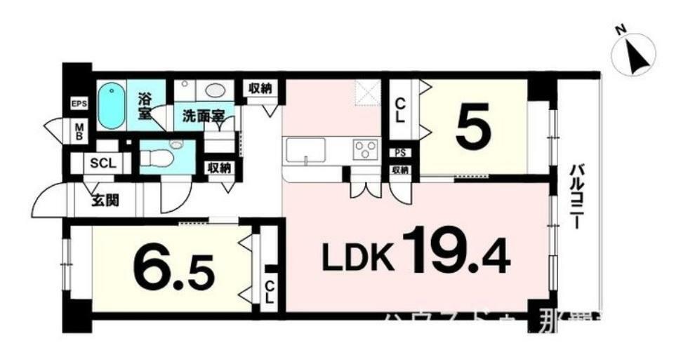 間取り図 2022年9月築・2LDK・低層住宅2階部分・市立病院前駅徒歩10分！ご案内可能です