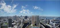 47階部分につき、レインボーブリッジや東京タワーを望める開放的な景色を愉しめます。